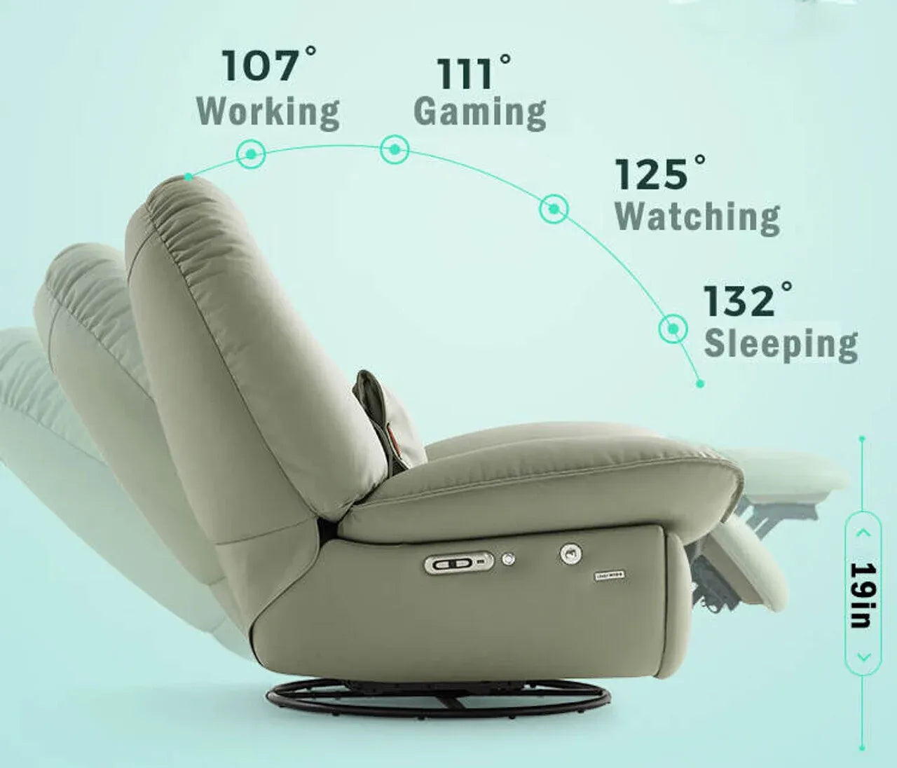 Voice Control Smart Armchair Sofa Chair